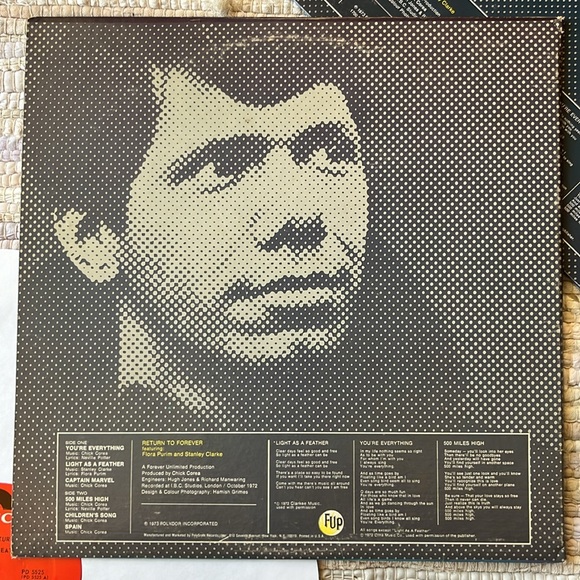 Chick Corea And Return Of Forever - “Light As A Feather” Vinyl LP - Picture 2 of 5